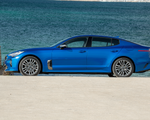 Kia Stinger Blue Static  (5)